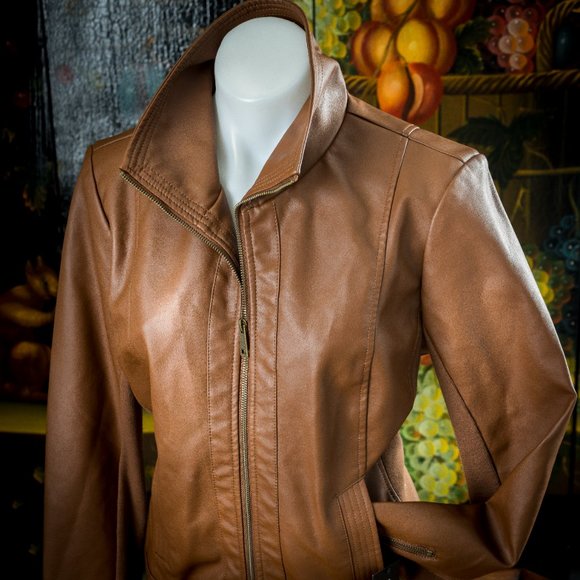 NWT 🌟Host Pick 🌟 Kenneth Cole moto jacket - large - Picture 2 of 12